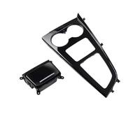 Interni Auto Per A4 Per A5 B9 Interni Vernice Nera Brillante Luce Ambientale Controllo Centrale Pannello Decorativo Luce Centrale Pannello Ingranaggi LED