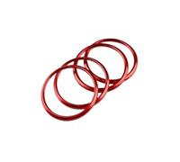 Interni Auto Per Chevrolet Per Camaro 2016 2017 2018 2019 2020 2021 2022 2023 Accessori Per Auto Presa Di CORRENTE Vent Adesivo Anelli Car Trim Strip(Type C Red)