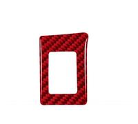 Interni Auto Per Civic 10th Gen 2016-2019 Auto Doppio Flash Cornice Decor Copertura Avvertimento Interruttore Della Luce Trim Adesivo Car Trim Strip(Red RHD)