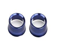 Interni Auto Per Kia Per Stinger 2018-2023 Accessori Interni In Lega Di Alluminio Condizionatore D'aria Manopola Del Volume Anello Copertura Car Trim Strip(B For Blue)