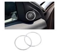 Interni Auto Per Land Per Rover Per Range Per Evoque Convertibile L'edizione 2013-2017 Car Door Audio Altoparlante Copertura Trim Adesivo Accessori Interni Car Trim Interni(Argento)