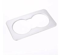 Interni Auto Per Land Per Rover Per Range Per VELAR 2017-2022 Sedile Posteriore Supporto Di Tazza Acqua Telaio Coperture Trim Adesivo Decorativo Interni