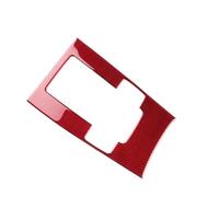 Interni Auto Per Mazda 3 Per Axela 2019-2025 Manuale Automatico Car Gear Shift Pannello Di Rivestimento Reale Morbido Adesivo Car Trim Strip(Manual LHD RHD Red)