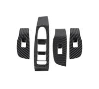 Interni Auto Per Mazda 3 Per Axela 2020 ABS Pomello Cambio In Fibra Carbonio Copertura Testa Trim Maniglia Porta Volante Accessori Auto Styling(Window lift panel)
