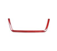 Interni Auto Telaio Di Controllo Centrale Per Interni Auto Fibra Carbonio A Secco Copertura Per BMW 3 Serie 4 F30 F33 F35 F36 Per M3 Per M4 2014-2019(Rosso)