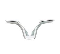 Interni Automobilistici Compatibile Con Nissan Per X-trail T32 2017 2018 2019 2020 Copertura Telaio Pulsante Dell'interruttore Volante, Accessorio Interno(Silver)