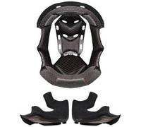 LS2 MX701 Carbon, fodere/guance XL male Nero