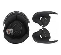 LS2 OF600 Copter Fodera interna & Guanciale, nero, taglia XL