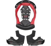 LS2 MX701 ECE 22.06 fodera interna, nero-rosso, taglia M per maschi