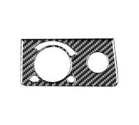 Interni Center Console Trim Adesivo Decorativo Cornice Pannello Pomello Controllo Regolazione Fari Per Mercedes Per Benz Classe E W211 2003-2009(Tipo B)