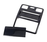 Interni Center Console Trim Per Ford Per Mustang 2024 2025 Carbon Black Interior Front Reading Light Lamp Cover Trim ABS Auto 2 Pezzi