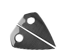 Interni Center Console Trim Per Ford Per Mustang Per GT 2024 2025 LHD RHD Adesivo Morbida Pannello Laterale Strumenti Auto Rivestimento Interno(Black Carbon)