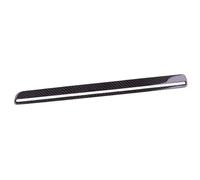 Interni decorativi accessori Per VW Per Golf 7 Per GTI MK7 14-19 Car Co-pilot Cruscotto Striscia Copertura Modanatura Cornice Nera In Fibra Carbonio Accessori Car Styling
