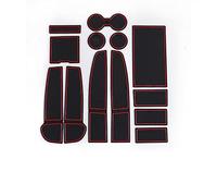 Interni Decorazione Compatibile Con Tesla Per Model 3 2021 Car Central Control Water Cup Frame Gate Slot Anti Skid Pad Interior Protection Pad Interior