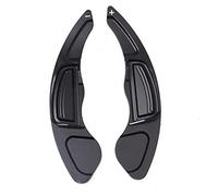 Interni Dell'auto Compatibile Con Civic 2009 2010 2011 2012 Auto Car Styling Coppia Paddle Shifter Estendi Estensione Auto Cambio Alluminio(Black)