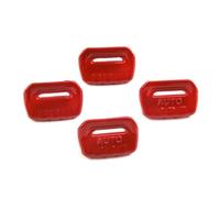 interni dell'auto Compatibile Con Jeep Per Wrangler JL JT 2018+ Pulsante Interruttore Di Controllo Alzacristalli Coperchio Pulsante Di Regolazione Alzacristalli Rosso Accessori Decorativi Per Auto