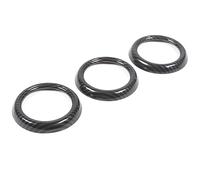 Interni Dell'auto Compatibile Con Mazda Per MX-5 2016 2017 2018 2019 2020 2021 2022 2023 Adesivo Rivestimento Interno Cruscotto Console Centrale Aria Condizionata Bocchetta Aria Uscita Anello