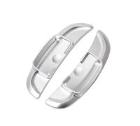 Interni dell'auto Compatibile Con Mercedes-Benz Per W222 Per W246 Parti Di Ricambio Per L'estensione Del Cambio Al Volante Dell'auto(Silver)