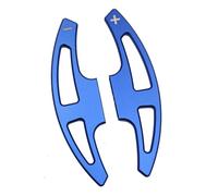 Interni Dell'auto Compatibile Con Per E90 E92 E93 M3 M6 2009 2010 2011 2012 2013 Kit Volante Cambio Cambio Sportivo Estensione Di Ricambio In Alluminio(Blue)