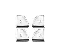 interni dell'auto Compatibile Con Tesla Per Model 3 Per Highland 2024 Adesivo Per Pulsante Di Apertura Portiera Auto Pulsante Interruttore Finestra Porta Decorazione Patch Interna(Door Lock Button)