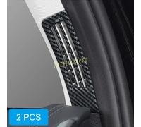 Interni in fibra di carbonio A-Pillar Air Vent Cover Trim per BMW X1 iX1 U11 X2 iX2 U10 2023 2024 2025 Accessori