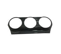Interni in fibra di carbonio for rivestimento del pannello di uscita dell'aria condizionata for Mazda CX-3 CX3 2015-18