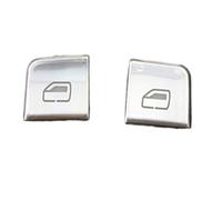 Interni Modanature Decorazione Per A4 Per B8 Per S4 Per A5 Per S5 Per RS4 Interruttori Per Finestrini Interni Pulsanti Cornici Adesivi Modanature(Silver G)