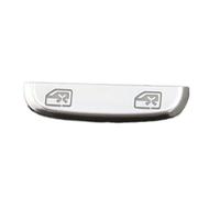 Interni Modanature Decorazione Per A4 Per B8 Per S4 Per A5 Per S5 Per RS4 Interruttori Per Finestrini Interni Pulsanti Cornici Adesivi Modanature(Silver H)