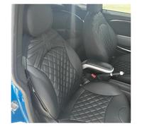 Interni Protezioni Sedile per Mini per Cooper per R50 R53 per R55 R56 R57 R60 Coprisedile Personalizzato Cuscino Protettivo Accessori Auto Protezione per Tutte Le Stagioni (Color : Nero, Dimensione