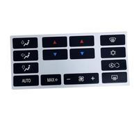 Interni Pulsante Adesivi Compatibile Con BMW Per E53 1999 2000 2001 2002 2003 2004 2005 2006 Clima A/C Pannello Di Controllo Pulsanti Riparazione Decalcomania Adesivo Adesivi Per Auto Interni