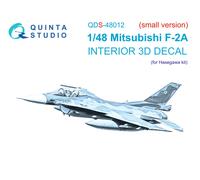 Interni stampati e colorati Quinta Studio 1/48 Mitsubishi F-2A (Hasegawa)