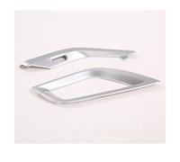 Interni Trim Per BMW Serie 1 Serie 2 F40 F44 2020 21 22 23 2024 ABS In Fibra Carbonio Auto Centro Controllo Uscita Aria Laterale Cornice Decorativa Accessori Auto(D'argento)