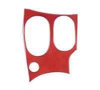 Interno Accessori Per Chevrolet Per Corvette Per C6 2005-2013 Accessori Adesivi Decorativi Per Pannello Di Controllo Centrale Per Auto Accessori Interni Auto(Carbon fiber Red)