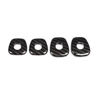 Interno Auto Accessori Compatibile Con BMW Per X3 G01 X4 G02 2018 2019 2020 2021 2022 2023 Copertura Perno Serratura Porta Auto Interruttore Rifinitura Decorazione Battuta(Black)