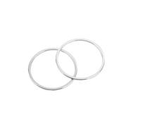 Interno Auto Per Land Per Rover Per Range Per Evoque Per Convertible Per Ember 2013-2017 Auto Door Audio Altoparlante Copertura Trim Adesivo Auto Interno(Argento)