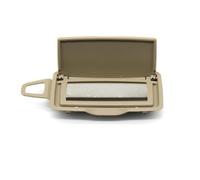 Interno Auto Tenda Da Sole Parasole Pannello Per Il Trucco Specchio Cosmetico Supporto Per Benz ML GL GLE GLS W166 W292 1668100110 1668109100(Beige right)
