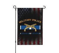 Interno Bandiera Di Festa 30X45Cm United States Military Police Korean War Veteran Bandiere Da Giardino Decorativo Benvenuto Bandiera Per Fattoria All'Aperto, Balcone, Decorazione