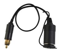 Interno Caricabatteria Auto Alimentazione Cavo Impermeabile 1 PC Cover 12V-24V