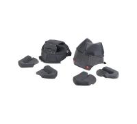 Acerbis Aria, rivestimento interno/guanciali XL male Nero