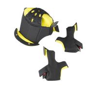 Acerbis Profile 4, rivestimento interno/guanciali XS male Giallo/Nero