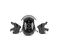 Acerbis Profile 4, rivestimento interno/guanciali S male Grigio/Nero