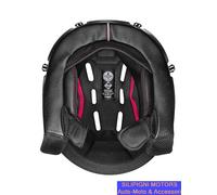 INTERNO CASCO COMPLETO Clima Comfort MODULARE NOLAN N90-3 Black-Red TG M