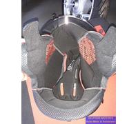 INTERNO CASCO Completo Clima Comfort Per NOLAN N40FULL/N40-5GT Black Red TG XL