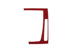 interno Cornice CON GUIDA A SINISTRA Per Q5 Q5L 2018 2019 2020 2021 2022 2023 2024 Auto Del Cambio Telaio Esterno Della Copertura Trim Adesivo Trim Sticker(Rosso)