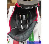 INTERNO CUFFIA CASCO NOLAN N87 Clima Comfort Colore Black-Red TG. XS - S