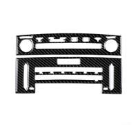 Interno del veicolo in fibra di carbonio Centro AC Control Trim Copertura adatta per LEXUS IS250 IS300 IS350 dal 2013 al 2017