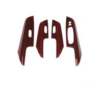 Interno Pannello LHD RHD Per Nissan Per Navara NP300 ST 2014-2019 Terra Porta Interna Bracciolo Finestra Ascensore Pulsante Interruttore Pannello Copertura Trim Copertura Trim(LHD ABS glossy woodB)