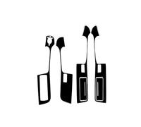 Interno Pannello Per A6 C6 S6 2007-2015 Piano Black Gear Shift Air Outlet Tachimetro Volante Alzacristalli Completo Adesivo Interni Auto Copertura Trim(32)