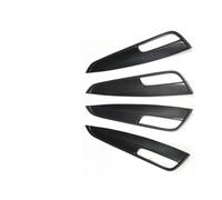 Interno Pannello Per Cadillac XT5 2016-2024 Accessori Decorativi In stile Fibra Di Carbonio In Plastica Interni Center Console Gear Door Trim Adesivi Copertura Trim(Door trims)