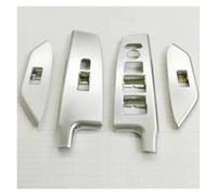 Interno Pannello Per Odyssey Accessories 2015 2016 ABS Opaco Pannello Interruttore Pulsante Alzacristalli Interno Porta Copertura Trim LHD Car Styling 4 Pezzi Copertura Trim